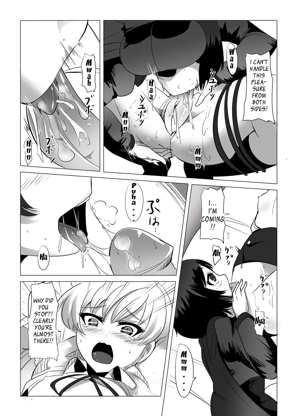 Hentai Manga Comic-Red and White Mixed Liquid-Read-12